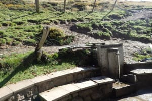 ピレネー山中の水場